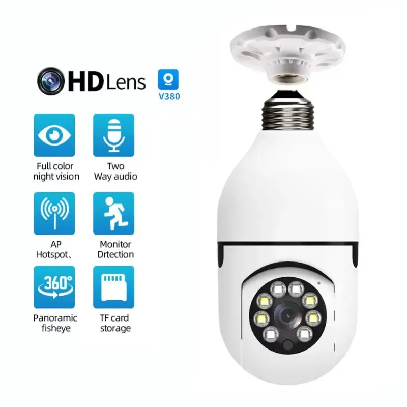 Smart Wifi Bulb Camera