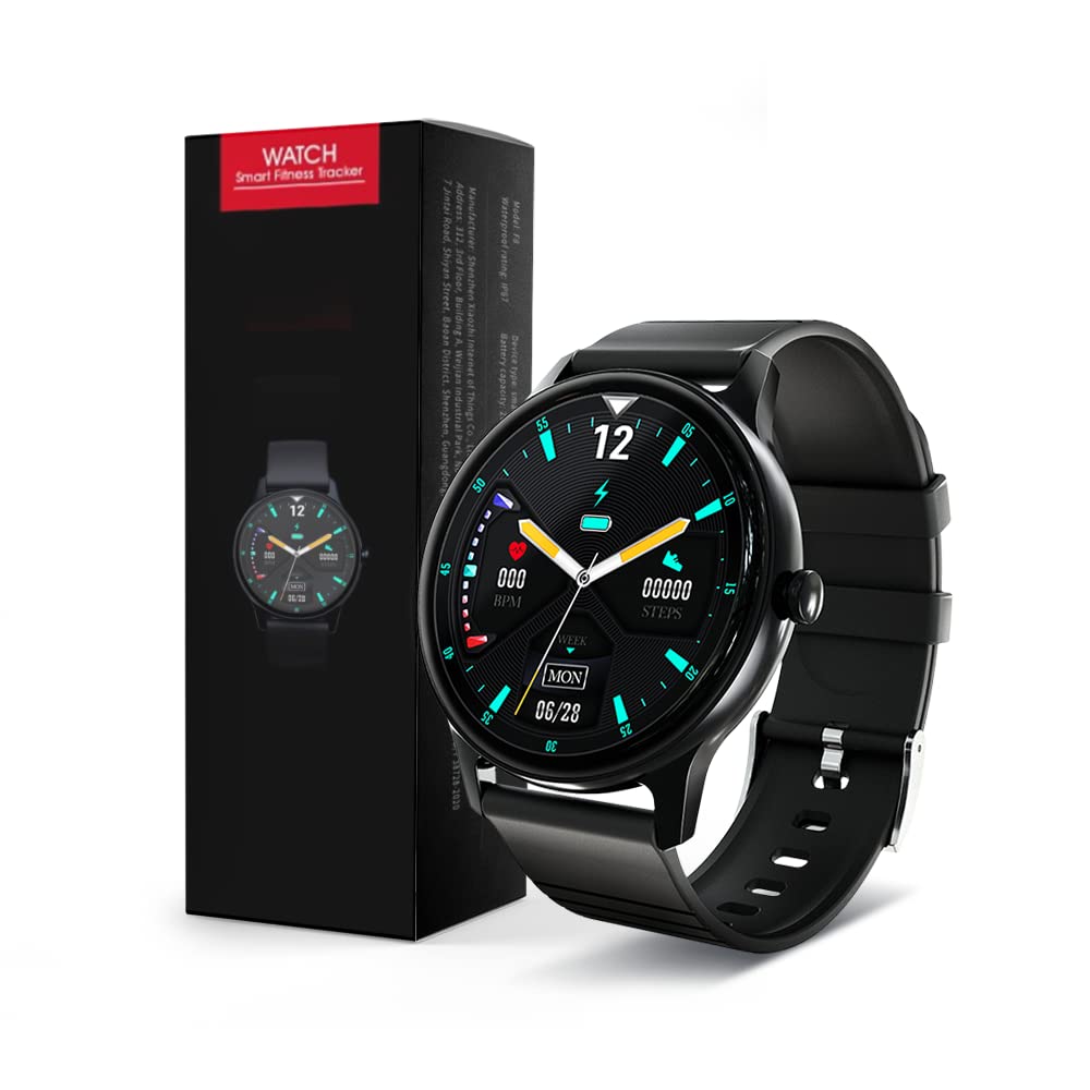 Metatu F8 Smart Watch | Bluetooth Calling | 1.39" HD Display | Heart Rate & SpO2 Monitoring | IP67